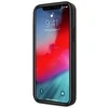 Guess dėklas skirtas iPhone 12 Pro Max 6,7 GUHCP12LVSATMLRE raudonas kietas dėklas Saffiano