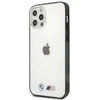 BMW BMHCP12LMBTOK Apple iPhone 12 Pro Max 6,7″ skaidrus kietas dėklas Sandblast