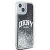 Apple iPhone 13 / 14 / 15 DKNY dėklas Liquid Glitter Big Logo (DKHCP14SLBNAEK) juodos spalvos