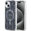 Dėklas GUESS GUHMP15SHGCUSTGK IPHONE 15/14/13 6.1 "Juodas / Juodas HARDCASE IML GCUBE MAGSAFE