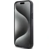 Karl Lagerfeld KLHMP14SHMRSKCK Apple iPhone 14/ 15 / 13 6.1″ juodos spalvos kietas dėklas Ring Stand Karl&Choupet