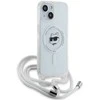 Karl Lagerfeld KLHMP13MHCCHNT Apple iPhone 13/ 14 / 15 6.1″ kietas dėklas skaidrus IML Choupette Head & Cord