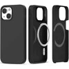 Apple iPhone 13 / 14 Tech-Protect Silicone MagSafe dėklas telefonui juodos spalvos