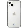 Apple iPhone 13 Mini BMW dėklas Signature Collection (BMHCP13SPCUMRBK) skaidrus