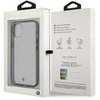 Apple iPhone 13 Mini BMW dėklas Signature Collection (BMHCP13SPCUMRBK) skaidrus