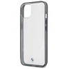 Apple iPhone 13 Mini BMW dėklas Signature Collection (BMHCP13SPCUMRBK) skaidrus