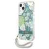 Dėklas Guess GUHCP13SHFLSN Apple iPhone 13 mini 5,4″ žalios spalvos hardcase Flower Strap