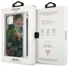 Guess GUHCP13SHFLSB Apple iPhone 13 mini 5,4" mėlynas kietas dėklas su gėlių raštu