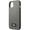 Karl Lagerfeld KLHCP13SSFMP2DG Apple iPhone 13mini 5,4″ kietas dėklas sidabrinis Saffiano Plaque
