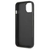 Apple iPhone 13 Mini Karl Lagerfeld dėklas Saffiano Plaque juodos spalvos