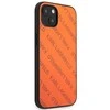 Apple iPhone 13 Mini Karl Lagerfeld dėklas Perforated Allover (KLHCP13SPTLO) oranžinės spalvos