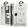 Karl Lagerfeld KLHCP13STPECK Apple iPhone 13 mini 5,4″ kietas dėklas juodos spalvos Choupette Head