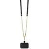Apple iPhone 13 Pro Guess dėklas Crossbody 4G Metal Logo (GUHCP13LP4TDSCPK) juodos spalvos