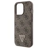 Guess GUHCP13LP4TDSCPW Apple iPhone 13 Pro / 13 6.1″ rudos spalvos kietas dėklas Crossbody 4G Metal Logo