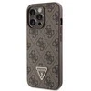 Guess GUHCP13LP4TDSCPW Apple iPhone 13 Pro / 13 6.1″ rudos spalvos kietas dėklas Crossbody 4G Metal Logo