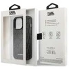 Karl Lagerfeld KLHCP13LMNMP1K Apple iPhone 13 Pro / 13 6,1″ kietas dėklas juodos spalvos Monogram Plaque