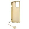 Guess GUHCP13XGF4GGR iPhone 13 Pro Max 6.7 quot; pilkas / pilkas kietas dėklas 4G Charms kolekcija