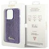 Apple iPhone 13 Pro Max Guess dėklas Sequin Script Metal (GUHCP13XPSFDGSU) violetinės spalvos