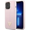 Apple iPhone 13 Pro Max Guess dėklas Silicone Triangle (GUHCP13XSLTGU) violetinės spalvos