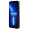 Apple iPhone 13 Pro Max Guess Dėklas silikoninis Logo Plate MagSafe (GUHMP13XSPLG) pilkos spalvos