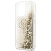 Apple iPhone 13 Pro Max Guess Hardcase 4G Big Liquid Glitter (GUHCP13XLG4GGO) telefono dėklas aukso spalvos