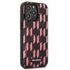 Apple iPhone 13 Pro Max Karl Lagerfeld dėklas Monogram Plaque (KLHCP13XMNMP1P) rožinės spalvos