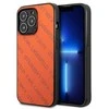 Karl Lagerfeld KLHCP13XPTLO Apple iPhone 13 Pro Max 6,7″ kietas dėklas oranžinis Perforated Allover