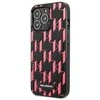 Apple iPhone 13 Pro Max Karl Lagerfeld dėklas Monogram Plaque (KLHCP13XMNMP1P) rožinės spalvos