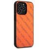 Karl Lagerfeld KLHCP13XPTLO Apple iPhone 13 Pro Max 6,7″ kietas dėklas oranžinis Perforated Allover