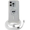 Karl Lagerfeld KLHMP13XHCCHNT Apple iPhone 13 Pro Max 6.7″ kietas dėklas skaidrus IML Choupette Head & Cord M