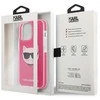 Karl Lagerfeld KLHCP13XTPECPI Apple iPhone 13 Pro Max 6,7″ kietas dėklas fuschia Choupette Head