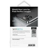 UNIQ Optix Aliuminio Camera LensProtector Apple iPhone 14 6.1" / 14 Plus 6.7" sterling sidabrinis su aplkatoiumi