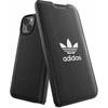 Adidas OR Booklet Dėklas BASIC Apple iPhone 14/ 15 / 13 6.1″ juodos spalvos baltos spalvos 50181