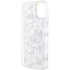Guess GUHMP14SHCFWST Apple iPhone 14 / 15 / 13 6.1″ skaidrus kietas dėklas Flower MagSafe