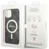 Apple iPhone 14 plus / 15 plus Guess dėklas 4G MagSafe (GUHMP15MH4STK) juodos spalvos