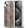 Apple iPhone 14 plus / 15 plus Guess dėklas IML 4G Gold Stripe (GUHCP15MH4PSEGW) rudos spalvos