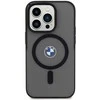 Dėklas BMW BMHMP14MDSLK Apple iPhone 14 Plus / 15 Plus 6.7″ juodos spalvos kietas dėklas Signature MagSafe