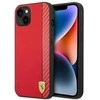 Apple iPhone 14 Plus Ferrari dėklas Carbon (FEHCP14MaxRE) raudonos spalvos