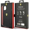 Apple iPhone 14 Plus Ferrari odinis dėklas Stamp Sides (FEHCP14MRBUK) juodos spalvos