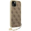 Dėklas Guess GUHCP14MGF4GBR iPhone 14 Plus 6,7" brzowy/ruda hardcase 4G Charms Collection