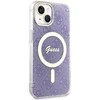 Dėklas GUESS GUHMP14MH4STU IPHONE 14 PLUS / 15 PLUS 6.7 "PURPLE / PURPLE HARDCASE 4G MAGSAFE