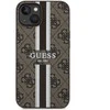 Dėklas GUESS GUHMP14MP4RPSW IPHONE 14 PLUS / 15 PLUS 6.7 "BROWN / BROWN HARDCASE 4G PRINTED STRIPES MAGSAFE