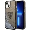Dėklas GUESS GUHCP14MLFCTPK IPHONE 14 PLUS / 15 PLUS 6.7 "Juodas / Juodas HARDCASE LIQUID GLITTER PALM COLLECTION