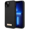 Dėklas GUESS GUHMP14MSBPLK IPHONE 14 PLUS / 15 PLUS 6.7 "Juodas / Juodas HARD CASE SILICONE PLATE MAGSAFE LOGO