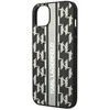 Karl Lagerfeld KLHCP14MPGKLSKG Apple iPhone 14Plus / 15 Plus 6,7″ kietas dėklas pilkos spalvos Monogram Stripe