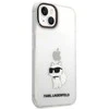Karl Lagerfeld KLHCP14MHNCHTCT iPhone 14 Plus 6,7" permatomas kietas dėklas IML NFT Choupette
