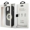 Karl Lagerfeld KLHCP14MSRSGRCK Apple iPhone 14 Plus / 15 Plus 6,7″ kietas dėklas juodos spalvos Silicone RSG