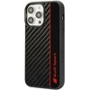 Dėklas Apple iPhone 14 Pro Audi Carbon Fiber Stripe (AUS-TPUPCIP14P-R8/D1-BK) juodos spalvos
