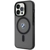 Dėklas BMW BMHMP14LDSLK Apple iPhone 14 Pro 6.1″ juodos spalvos kietas dėklas Signature MagSafe