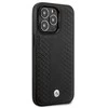 Dėklas BMW BMHCP14L22RFGK Apple iPhone 14 Pro 6.1″ juodos spalvos Leather Diamond Pattern